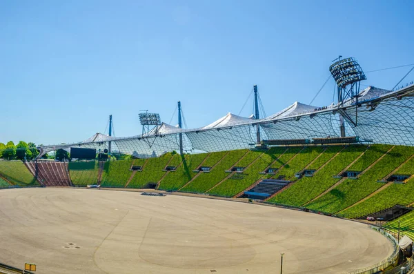 Het Olympisch Stadion München Duitsland — Stockfoto