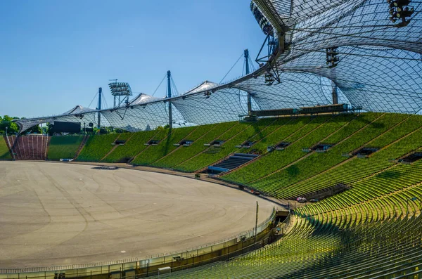 Het Olympisch Stadion München Duitsland — Stockfoto
