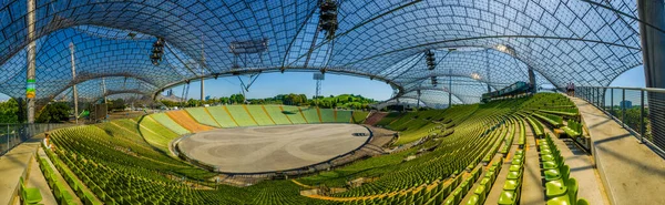 Olympijský Stadion Mnichově Německu — Stock fotografie
