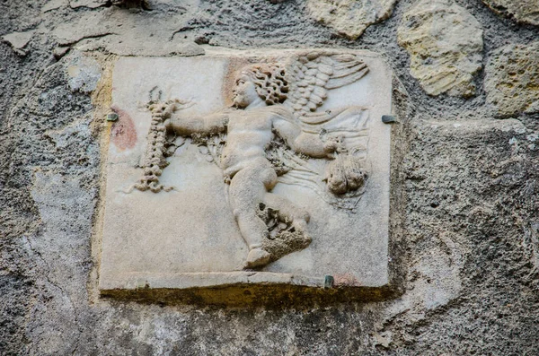 Herculaneum Used Prosperous Town Situated Vesuvius Volcano Its Richness Marked — ストック写真