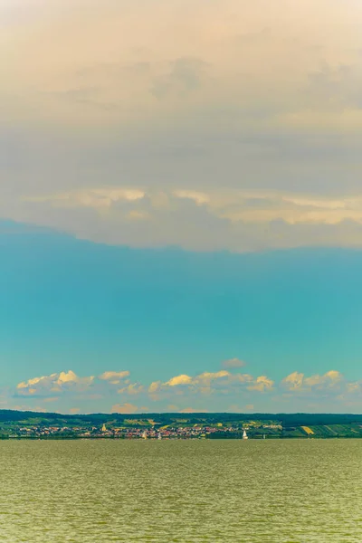 Neusiedlersee Lake Border Austria Hungary — kuvapankkivalokuva