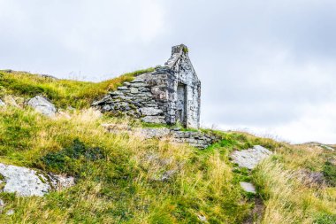 Bergen, Norwa 'daki Floyen Tepesi' nin etrafındaki doğa