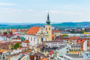 Çek Cumhuriyeti, Kromeriz 'in hava görüntüsü