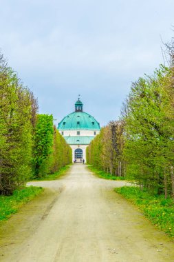 Kromeriz 'deki Kvetna Zahrada bahçesinin görüntüsü Unesco Dünya Mirası sitesi olarak kaydolmuştur.