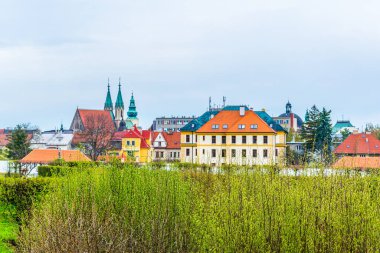 Çek Cumhuriyeti, Kromeriz 'in hava görüntüsü