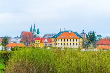 Çek Cumhuriyeti, Kromeriz 'in hava görüntüsü