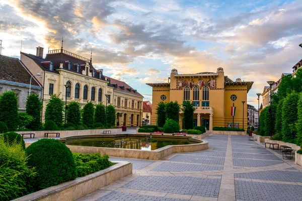 Macar şehri Sopron 'daki Petofi tiyatrosu.