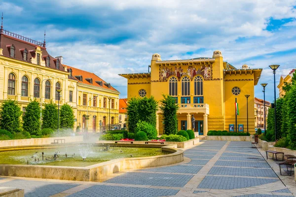 Macar şehri Sopron 'daki Petofi tiyatrosu.