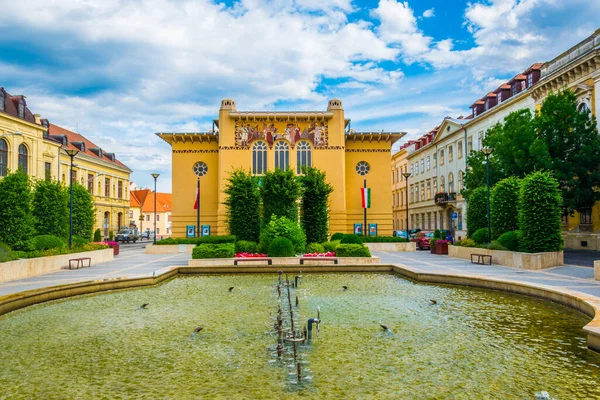 Petofi Teater Den Ungerska Staden Sopron — Stockfoto