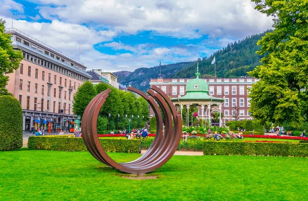 Norveç 'in Berge şehrinde müzik pavilyonu