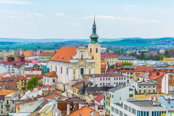 Çek Cumhuriyeti, Kromeriz 'in hava görüntüsü