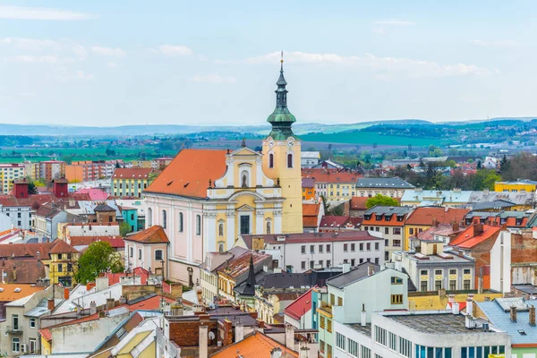 Çek Cumhuriyeti, Kromeriz 'in hava görüntüsü