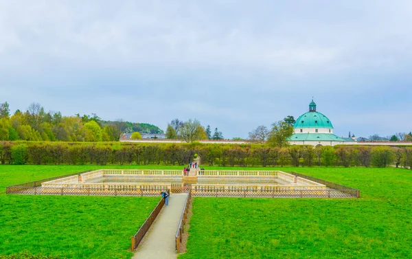 View Kvetna Zahrada Garden Kromeriz Enlisted Unesco World Heritage Site — Photo