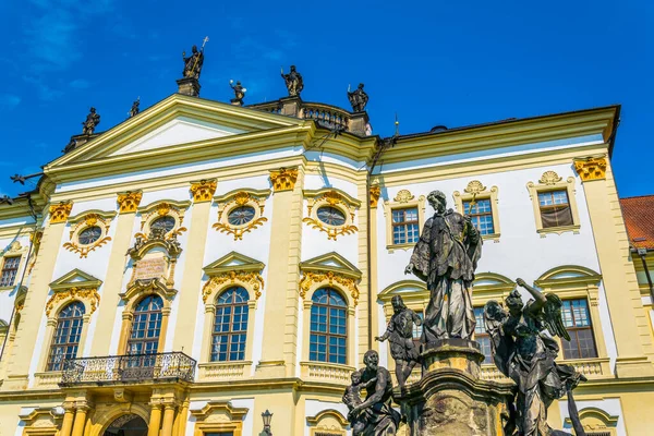 Facade Military Hospital Situated Former Hradisko Monastery Olomouc Czech Republic — Stock fotografie