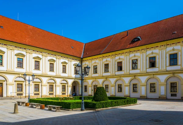 Courtyard Military Hospital Situated Former Hradisko Monastery Olomouc Czech Republic — Stock Photo, Image