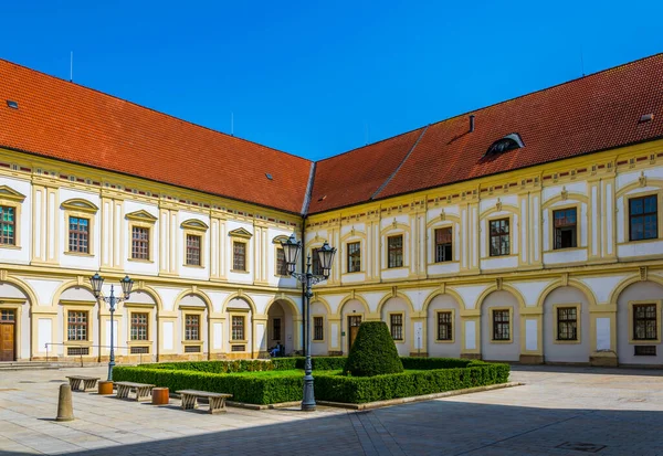 Courtyard Military Hospital Situated Former Hradisko Monastery Olomouc Czech Republic — Stock Photo, Image