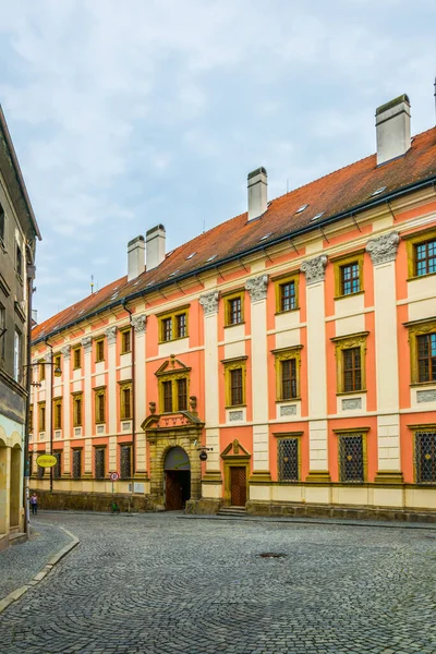 View Street Old Town Czech City Olomouc — Stock Photo, Image