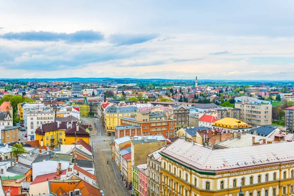 Czech市Olomouc的空中景观 — 图库照片