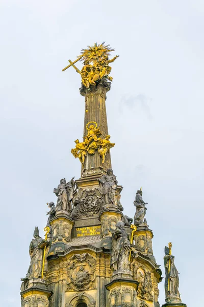 Kolumna Trójcy Świętej Wpisana Listę Światowego Dziedzictwa Unesco Czeskim Ołomuńcu — Zdjęcie stockowe
