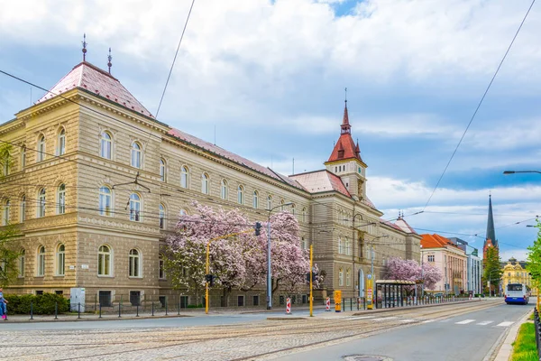 Olomouc 'taki bölge mahkemesinin görüntüsü