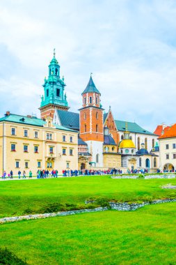 Polonya, Krakow / Cracow 'daki Wawel kalesi..