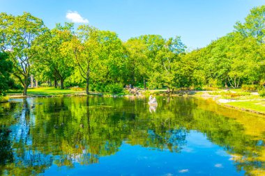 Ogrod Krasinskich - Krasinski park situated in Warsaw, Poland