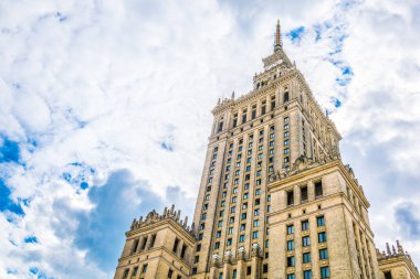 Polonya Varşova 'daki Kültür ve Bilim Sarayı