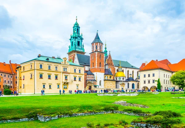 Polonya, Krakow / Cracow 'daki Wawel kalesi..