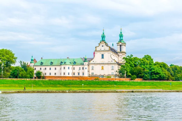 Krakow, Polonya 'daki antik Aziz Michael Başmelek Kilisesi 