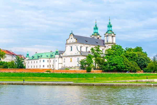 Krakow, Polonya 'daki antik Aziz Michael Başmelek Kilisesi 