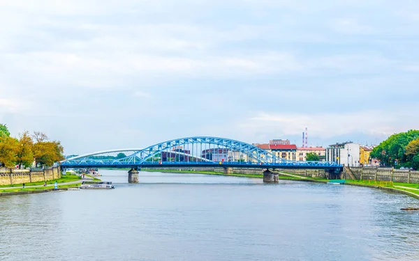 View Vistula Riverside Krakow Cracow Poland — стоковое фото
