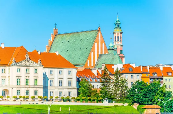 View Warsaw Cathedral Royal Castle Poland — Stockfoto