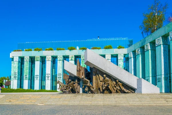 Monument Commemorating Warsaw Uprising Second World War — Fotografia de Stock