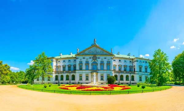 Кразінський Палац Варшаві Польща — стокове фото