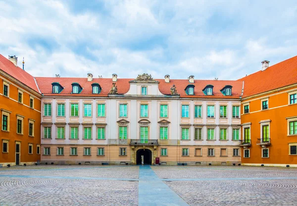 View Main Courtyard Royal Castle Warsaw — Stock fotografie