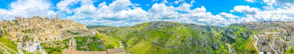 Panorama Matera Surrounding Natur — Stockfoto