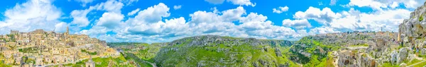 Panorama Matera Surrounding Natur — Zdjęcie stockowe