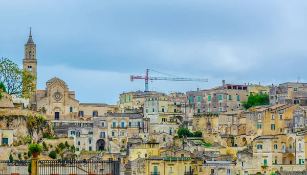 Vista Los Tejados Ciudad Italiana Matera — Foto de Stock