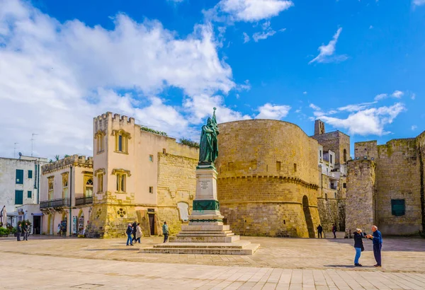 View Castle Otranto Italy — стоковое фото