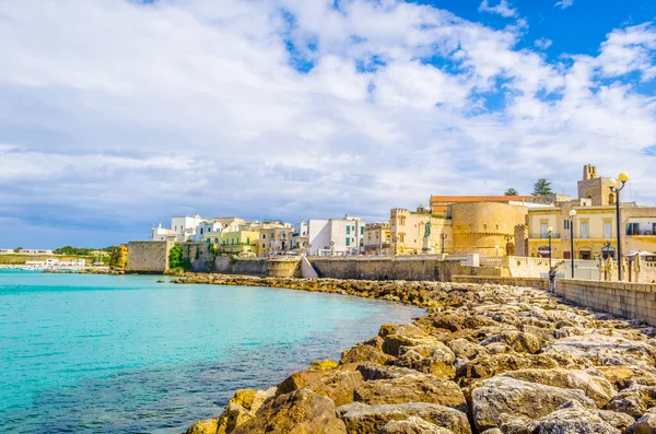 İtalya, Otranto 'da bir şato manzarası