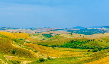 İtalya'da Basilicata bölgesi manzara
