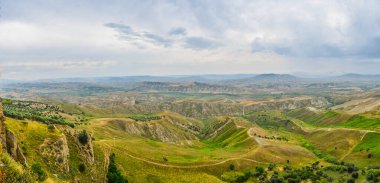 İtalya'da Basilicata bölgesi manzara