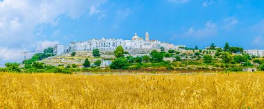 Puglia, Ital 'daki Locorotondo kasabası.