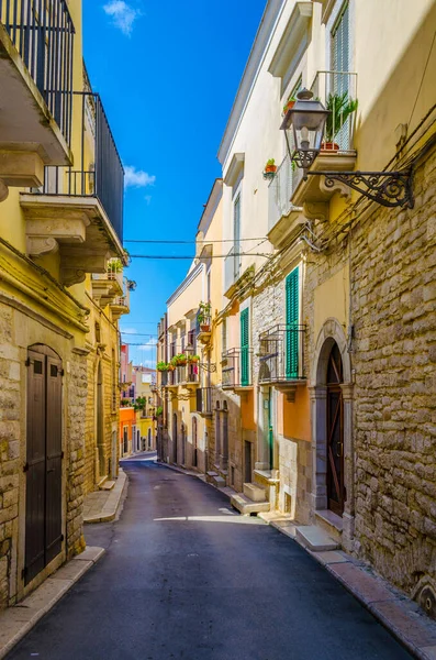 View Narrow Street Italian City Andri — Foto de Stock