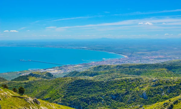 Luftaufnahme Des Golfs Von Manfredonia Italien — Stockfoto