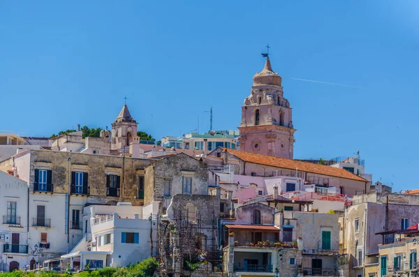 Παλιά Πόλη Της Ιταλικής Πόλης Viest — Φωτογραφία Αρχείου