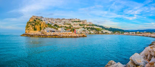 View Port Peschici Italy — Stok fotoğraf