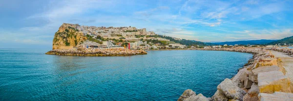 View Port Peschici Italy — Stok fotoğraf