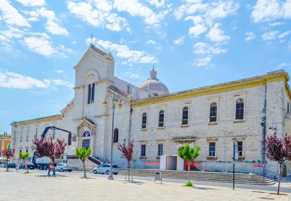 Blick Auf Eine Kirche Parocchia San Domenico Der Italienischen Stadt — Stockfoto