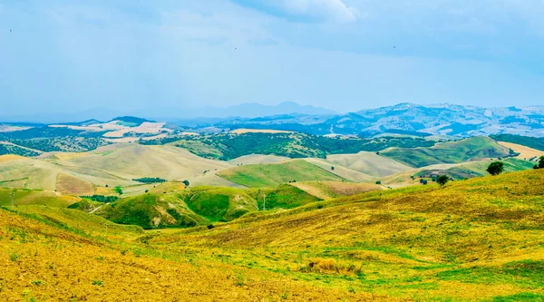 İtalya'da Basilicata bölgesi manzara